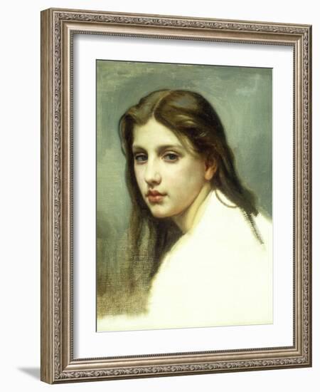 Study for 'Baigneuses'-William Adolphe Bouguereau-Framed Giclee Print