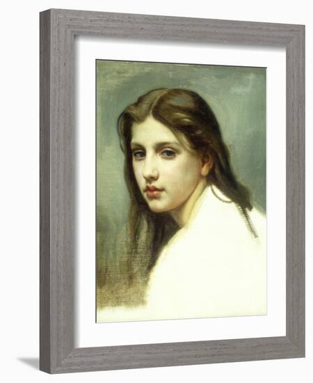 Study for 'Baigneuses'-William Adolphe Bouguereau-Framed Giclee Print