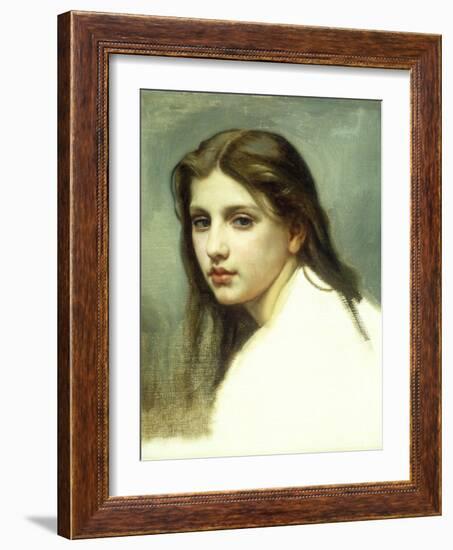 Study for 'Baigneuses'-William Adolphe Bouguereau-Framed Giclee Print