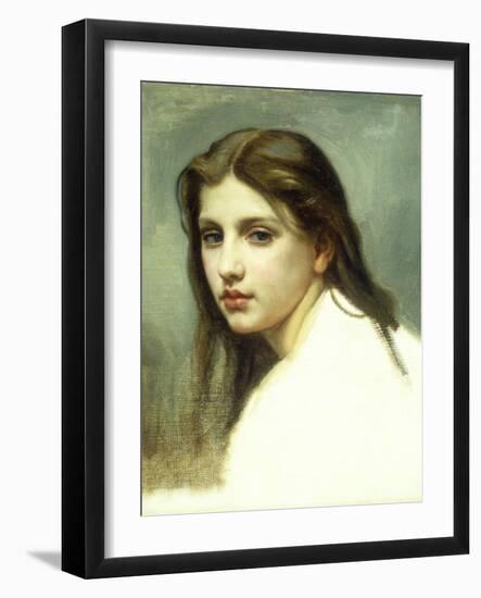 Study for 'Baigneuses'-William Adolphe Bouguereau-Framed Giclee Print