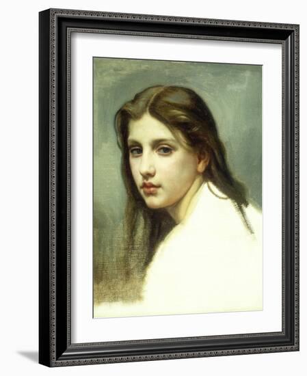 Study for 'Baigneuses'-William Adolphe Bouguereau-Framed Giclee Print