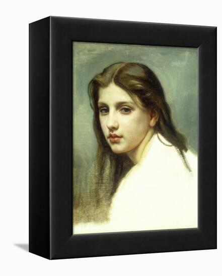 Study for 'Baigneuses'-William Adolphe Bouguereau-Framed Premier Image Canvas