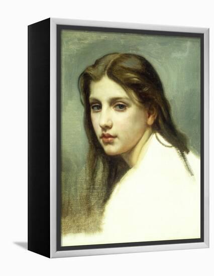 Study for 'Baigneuses'-William Adolphe Bouguereau-Framed Premier Image Canvas