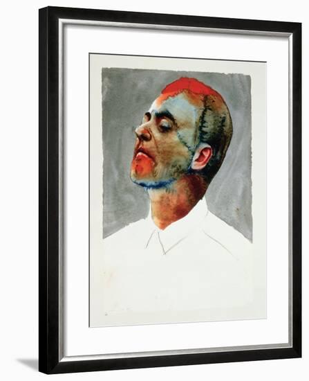 Study for Cartel, 1987-Graham Dean-Framed Giclee Print