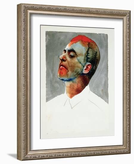 Study for Cartel, 1987-Graham Dean-Framed Giclee Print