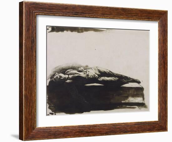 Study for 'Chatterton'-Henry Wallis-Framed Giclee Print