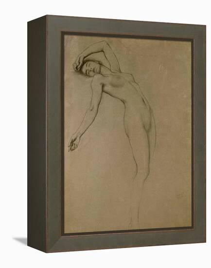 Study for 'Clyties of the Mist' (Chalk on Paper)-Herbert James Draper-Framed Premier Image Canvas