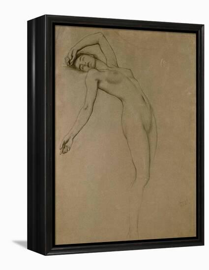 Study for 'Clyties of the Mist' (Chalk on Paper)-Herbert James Draper-Framed Premier Image Canvas