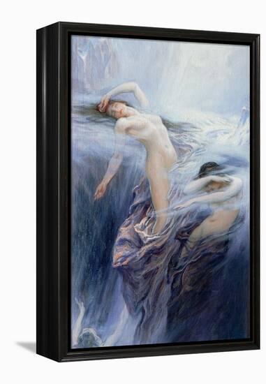 Study for "Clyties of the Mist"-Herbert James Draper-Framed Premier Image Canvas