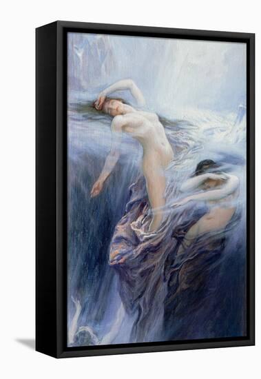 Study for "Clyties of the Mist"-Herbert James Draper-Framed Premier Image Canvas