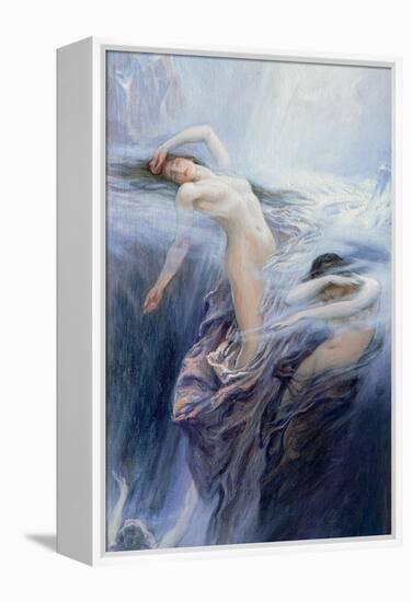 Study for "Clyties of the Mist"-Herbert James Draper-Framed Premier Image Canvas