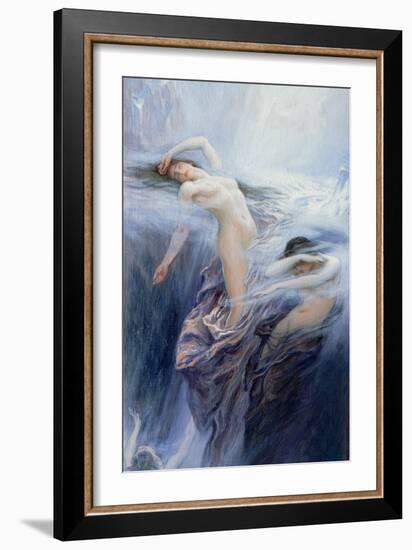 Study for "Clyties of the Mist"-Herbert James Draper-Framed Giclee Print