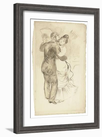 Study for 'Countryside Dance', 1883-Pierre-Auguste Renoir-Framed Giclee Print