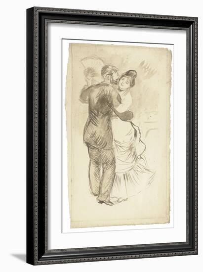 Study for 'Countryside Dance', 1883-Pierre-Auguste Renoir-Framed Giclee Print