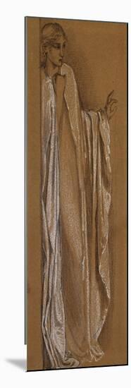 Study for 'Danae'-Edward Burne-Jones-Mounted Giclee Print