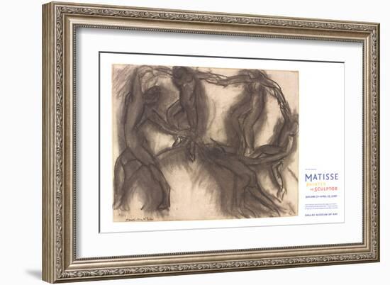 Study for Dance (III)-Henri Matisse-Framed Art Print