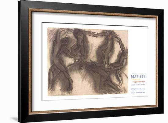 Study for Dance (III)-Henri Matisse-Framed Art Print