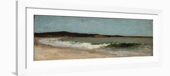 Study for Eagle Head, Manchester, Massachusetts, C.1869 (Oil on Wood)-Winslow Homer-Framed Giclee Print