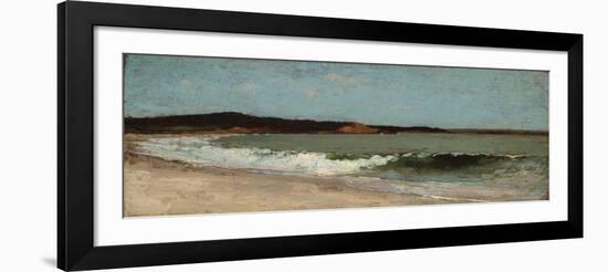 Study for Eagle Head, Manchester, Massachusetts, C.1869 (Oil on Wood)-Winslow Homer-Framed Giclee Print