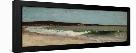 Study for Eagle Head, Manchester, Massachusetts, C.1869 (Oil on Wood)-Winslow Homer-Framed Giclee Print