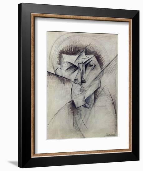 Study for Empty and Full Abstracts of a Head, 1912-Umberto Boccioni-Framed Giclee Print