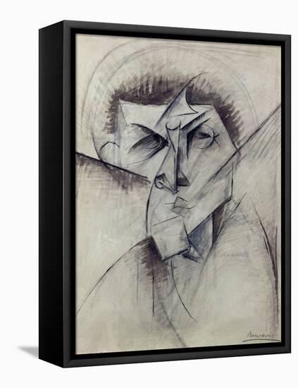 Study for Empty and Full Abstracts of a Head, 1912-Umberto Boccioni-Framed Premier Image Canvas