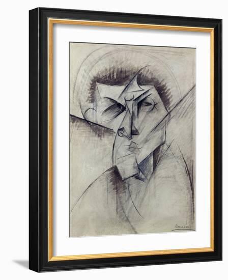 Study for Empty and Full Abstracts of a Head, 1912-Umberto Boccioni-Framed Giclee Print