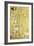 Study for Expectation, C.1905-09 (W/C and Gold on Paper) (See 65841)-Gustav Klimt-Framed Giclee Print