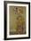 Study for Fulfilment, C.1905-09 (W/C and Gold on Paper) (See 65884)-Gustav Klimt-Framed Giclee Print