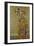 Study for Fulfilment, C.1905-09 (W/C and Gold on Paper) (See 65884)-Gustav Klimt-Framed Giclee Print