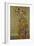 Study for Fulfilment, C.1905-09 (W/C and Gold on Paper) (See 65884)-Gustav Klimt-Framed Giclee Print