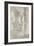 Study for General Chiaroscuro of the Sarcophagus and Canopy of the Tomb of Mastino II Della Scala a-John Ruskin-Framed Giclee Print