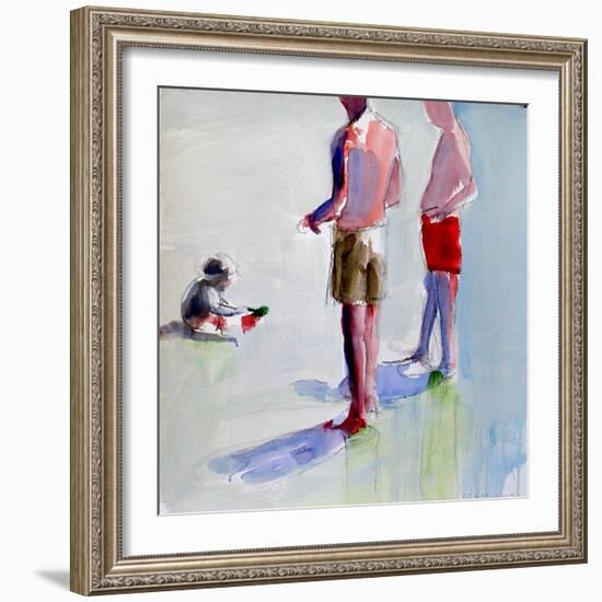 Study for Grandfathers, 2004-Daniel Clarke-Framed Giclee Print