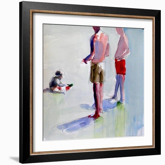 Study for Grandfathers, 2004-Daniel Clarke-Framed Giclee Print