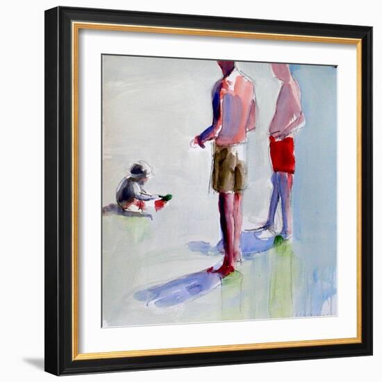 Study for Grandfathers, 2004-Daniel Clarke-Framed Giclee Print