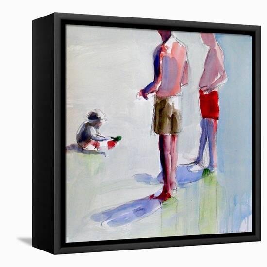 Study for Grandfathers, 2004-Daniel Clarke-Framed Premier Image Canvas