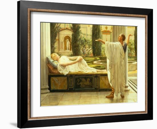 Study for Horace and Lydia-John Collier-Framed Giclee Print