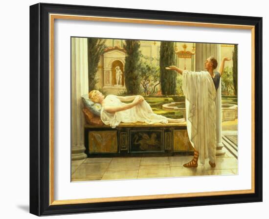 Study for Horace and Lydia-John Collier-Framed Giclee Print