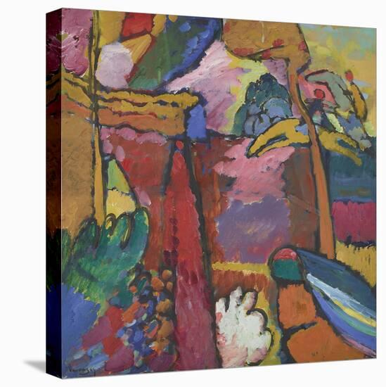 Study for Improvisation V, 1910-Wassily Kandinsky-Framed Stretched Canvas