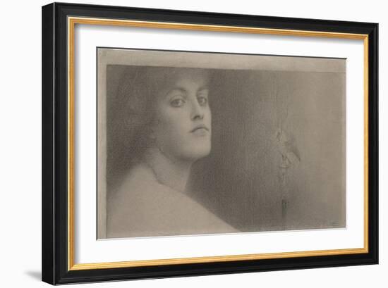 Study for L'Offrande (The Offering), 1891-Fernand Khnopff-Framed Giclee Print