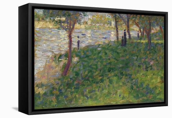 Study for La Grande Jatte, 1884-1885-Georges Seurat-Framed Premier Image Canvas