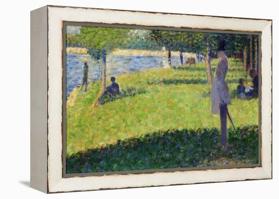 Study for La Grande Jatte, 1884-1885-Georges Seurat-Framed Premier Image Canvas