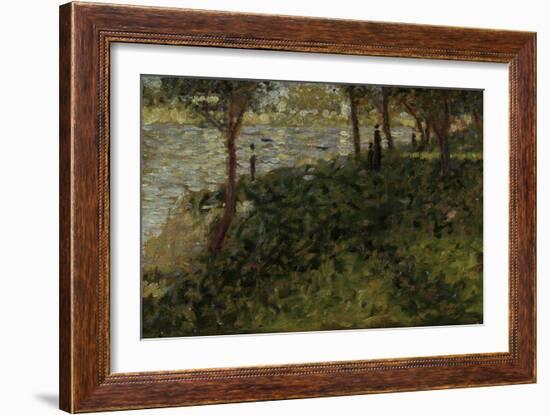 Study For La Grande Jatte-Georges Seurat-Framed Giclee Print