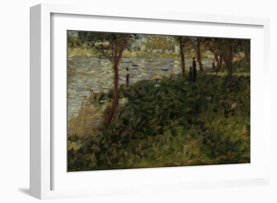 Study For La Grande Jatte-Georges Seurat-Framed Giclee Print