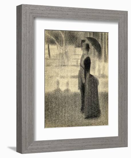 Study for 'La Grande Jatte'-Georges Seurat-Framed Premium Giclee Print