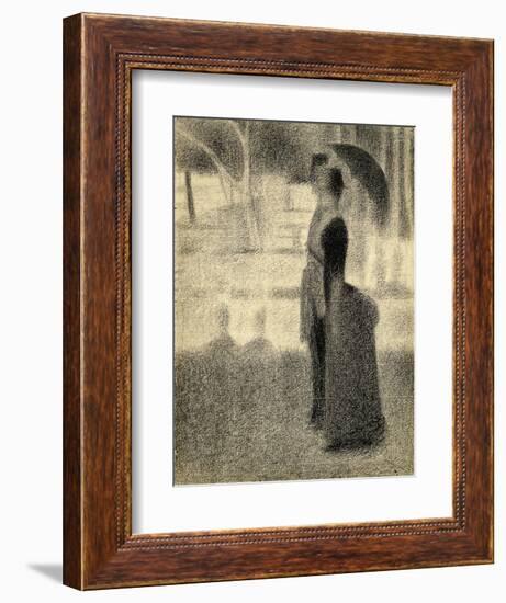 Study for 'La Grande Jatte'-Georges Seurat-Framed Premium Giclee Print