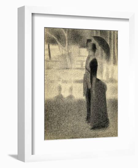 Study for 'La Grande Jatte'-Georges Seurat-Framed Premium Giclee Print