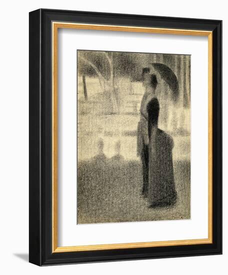 Study for 'La Grande Jatte'-Georges Seurat-Framed Premium Giclee Print