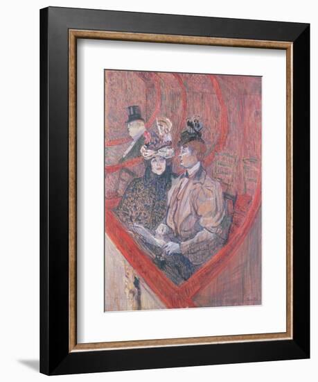 Study for La Grande Loge, 1896-Henri de Toulouse-Lautrec-Framed Giclee Print