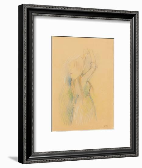 Study for Le cerisier, 1891 by Berthe Morisot-Berthe Morisot-Framed Giclee Print